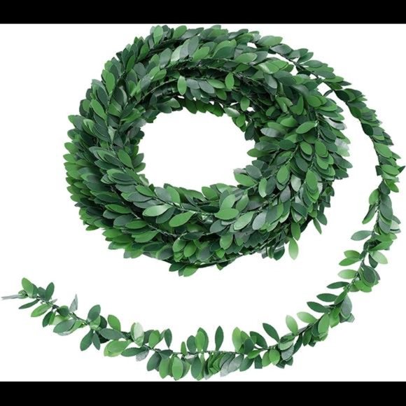 Yards Green Vines Garland Artificial Ivy Garland Foliage Green Leaves Fake Vine